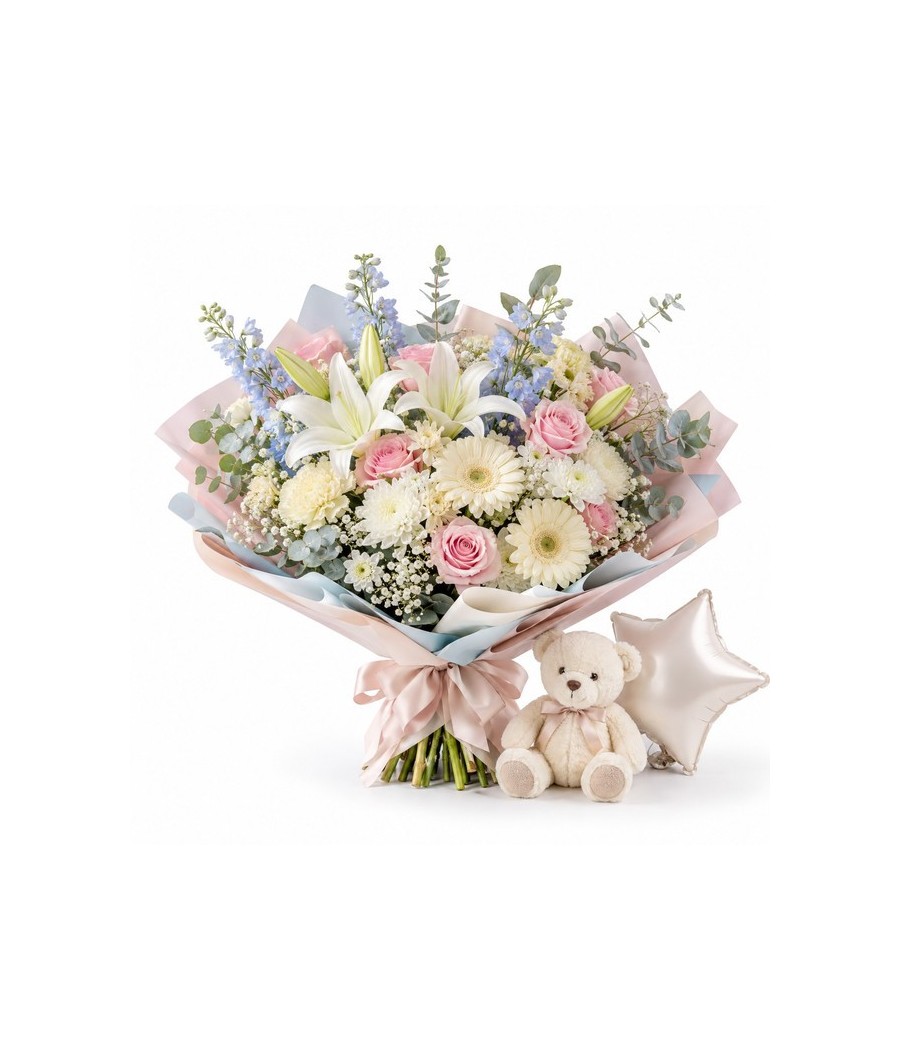 Ramo de flores variadas · Premium