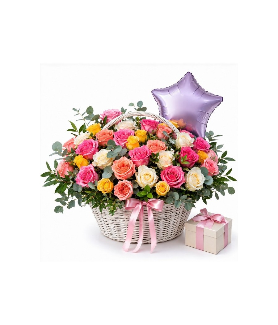  Cesta de rosas · Especial