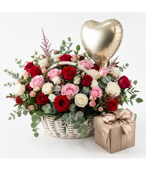 Cesta de rosas · Especial